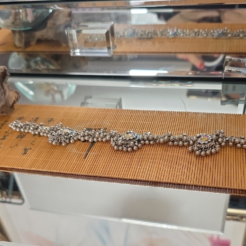 Floral Anklet Bracelet